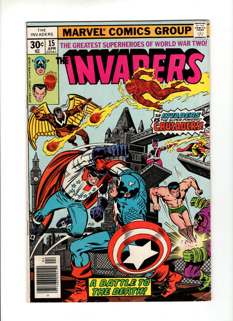 The Invaders, Vol. 1 #15A Marvel Comics 1977