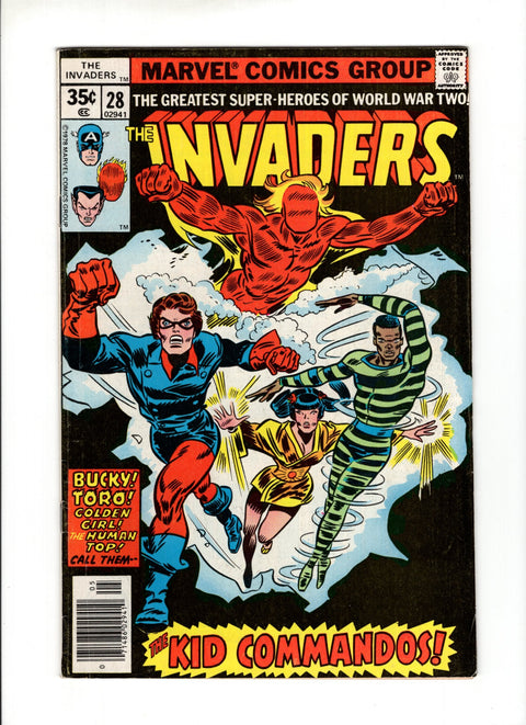 The Invaders, Vol. 1 #28A Marvel Comics 1978
