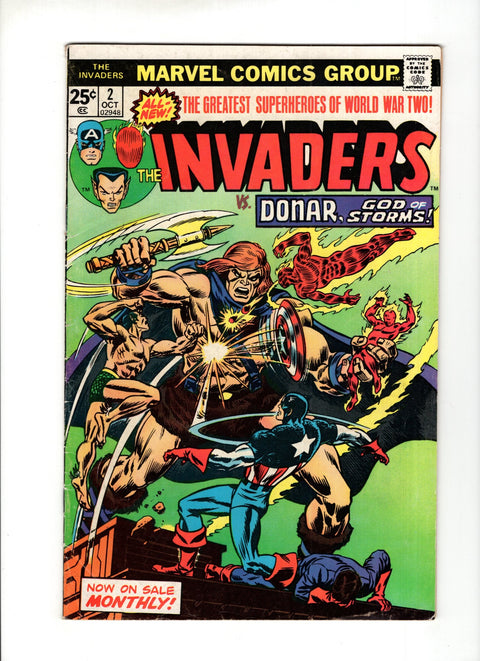 The Invaders, Vol. 1 #2 Marvel Comics 1975