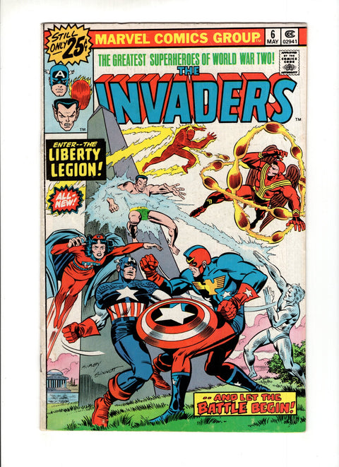 The Invaders, Vol. 1 #6A Marvel Comics 1976