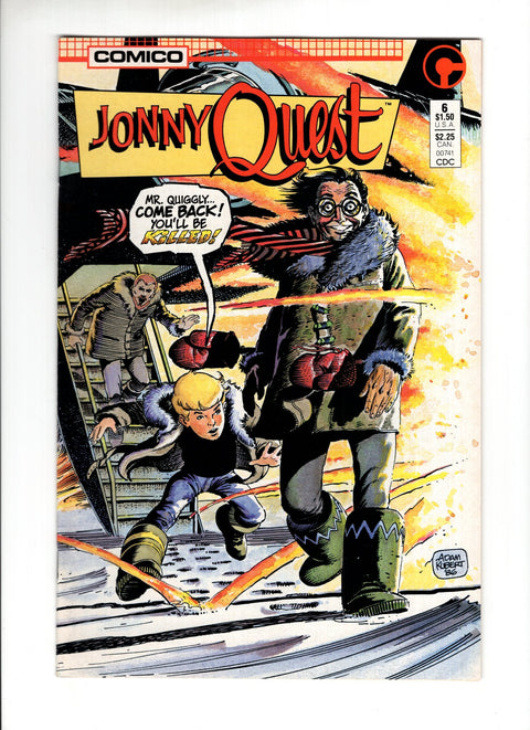 Jonny Quest #6A Comico 1986