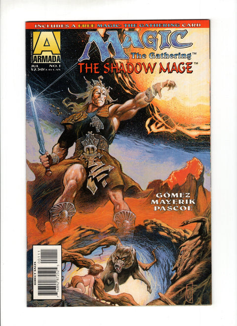 Magic: the Gathering - The Shadow Mage #1 First Magic The Gathering comic book Acclaim Comics 1995