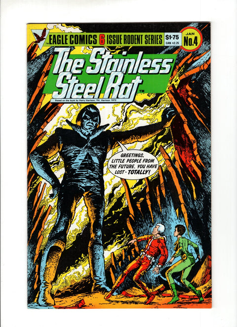 The Stainless Steel Rat #4 Eagle Comics 1986
