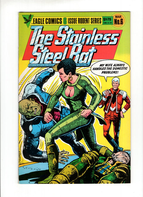 The Stainless Steel Rat #6 Eagle Comics 1986