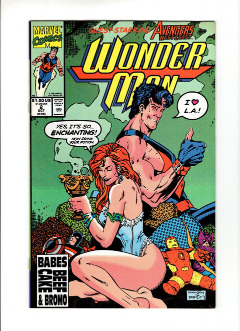 Wonder Man, Vol. 2 #2A Marvel Comics 1991