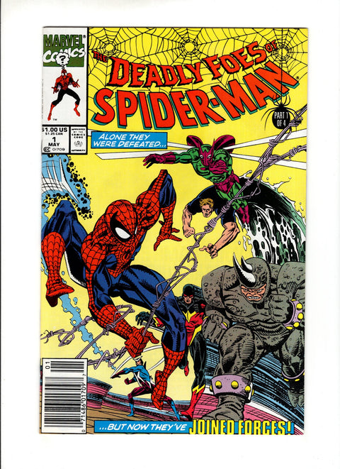 The Deadly Foes of Spider-Man #1B Marvel Comics 1991