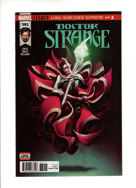 Doctor Strange, Vol. 4 #381A First appearance of Bats the Bassett hound Marvel Comics 2017