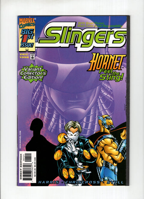Slingers #1C Hornet Cover Marvel Comics 1998