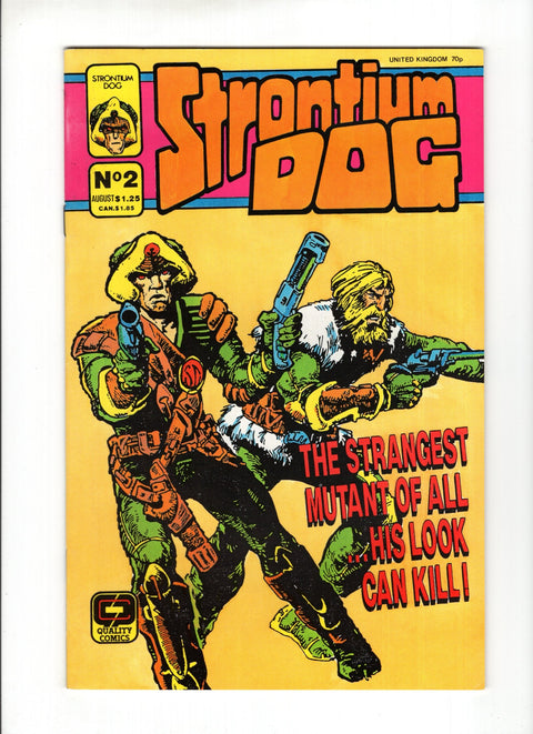 Strontium Dog (Quality Comics) #2 Quality Comics 1987