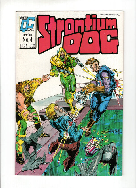 Strontium Dog (Quality Comics) #4 Quality Comics 1987