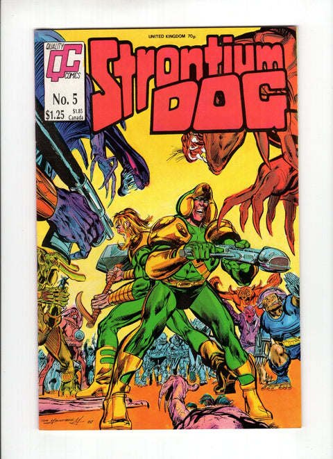 Strontium Dog (Quality Comics) #5 Quality Comics