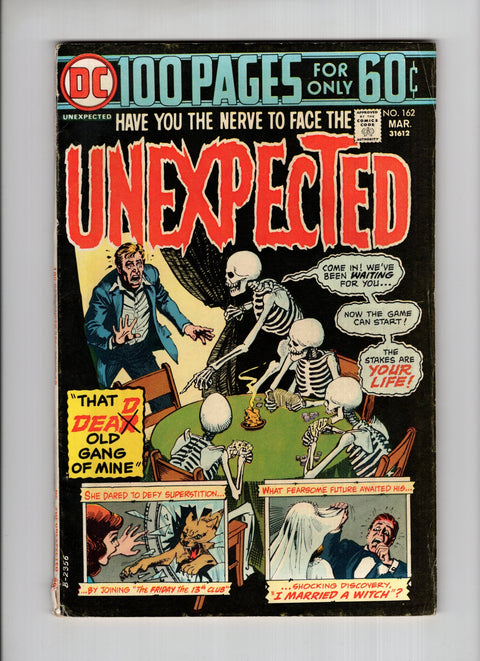 Unexpected, Vol. 1 #162 DC Comics 1974