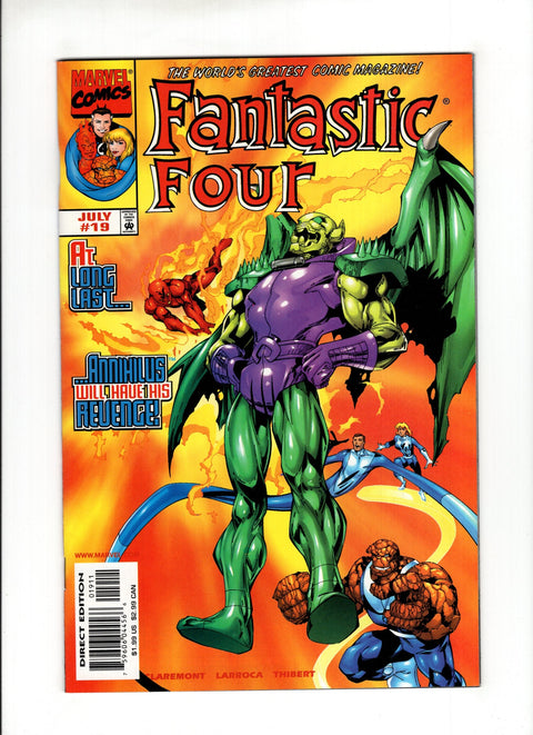 Fantastic Four, Vol. 3 #19A Marvel Comics 1999