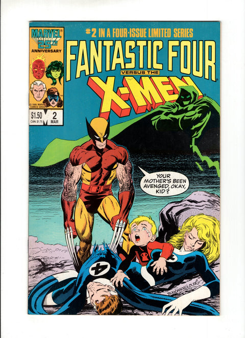 Fantastic Four Versus the X-Men #2A Marvel Comics 1986