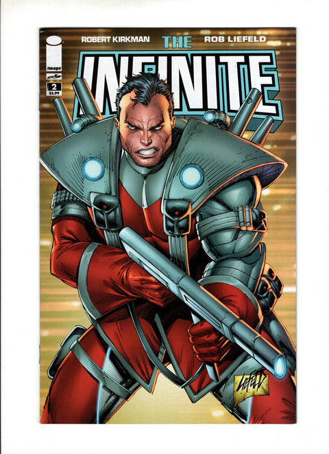 The Infinite #2A Rob Liefeld Regular Cover Image Comics 2011