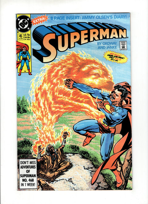 Superman, Vol. 2 #45A DC Comics 1990