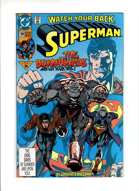 Superman, Vol. 2 #58A DC Comics 1991