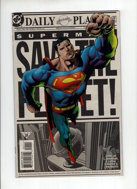 Superman: Save the Planet #1B Collector's Edition DC Comics 1998