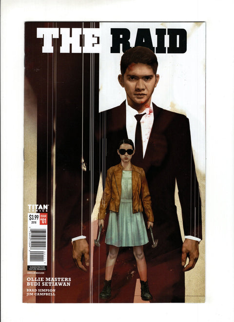 The Raid #1A Regular Ben Oliver Cover Titan Books 2018