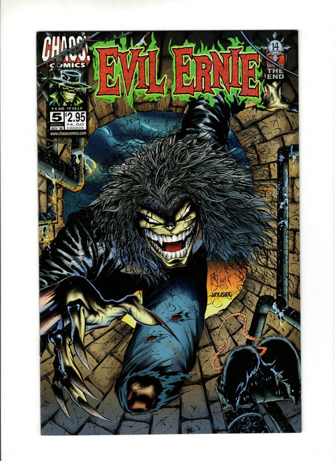 Evil Ernie #5 David Brewer Standard Cover Chaos! Comics 1998