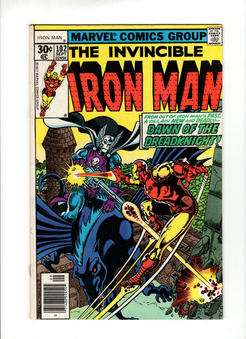 Iron Man, Vol. 1 #102A  Marvel Comics 1977