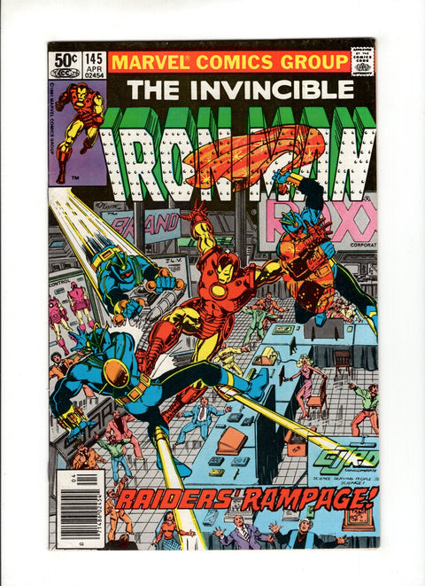 Iron Man, Vol. 1 #145A  Marvel Comics 1981