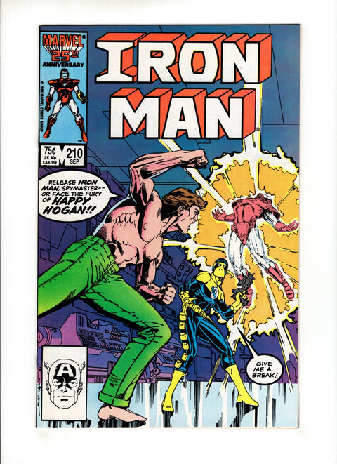 Iron Man, Vol. 1 #210A Marvel Comics 1986