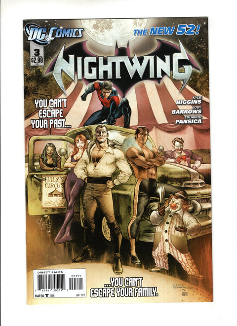 Nightwing, Vol. 3 #3A DC Comics 2011
