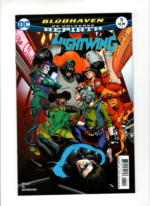 Nightwing, Vol. 4 #11A  DC Comics 2016