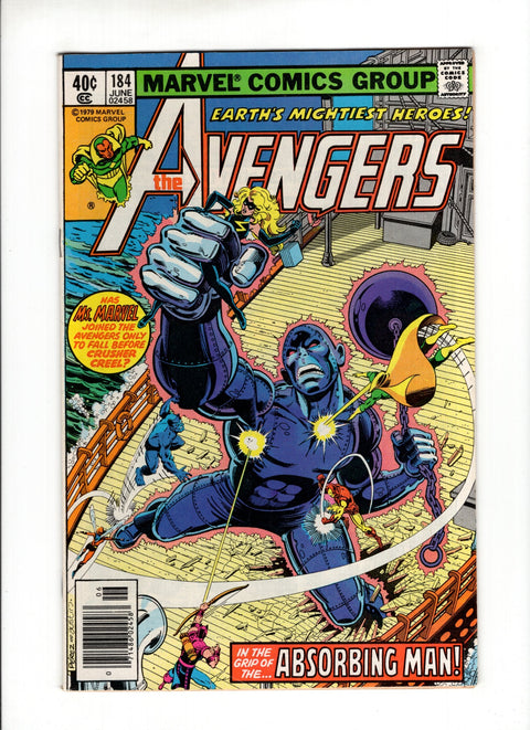 The Avengers, Vol. 1 #184A Marvel Comics 1979