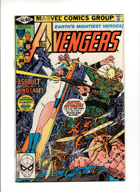 The Avengers, Vol. 1 #195A First cameo of Taskmaster Marvel Comics 1980