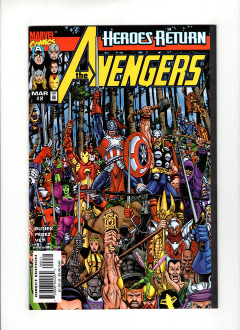 The Avengers, Vol. 3 #2A Marvel Comics 1998