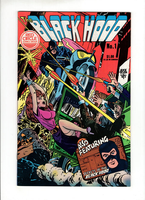 The Black Hood (Red Circle) #1 Red Circle Comics Group 1983
