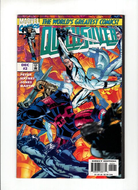 Quicksilver #2C Variant Cover Marvel Comics 1997