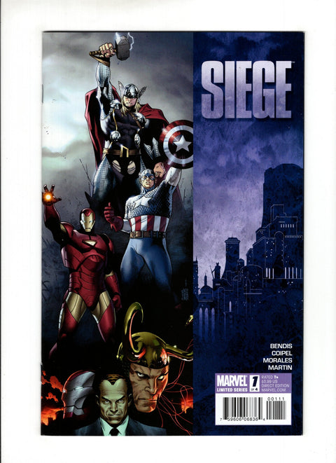Siege, Vol. 1 #1A Marvel Comics 2010