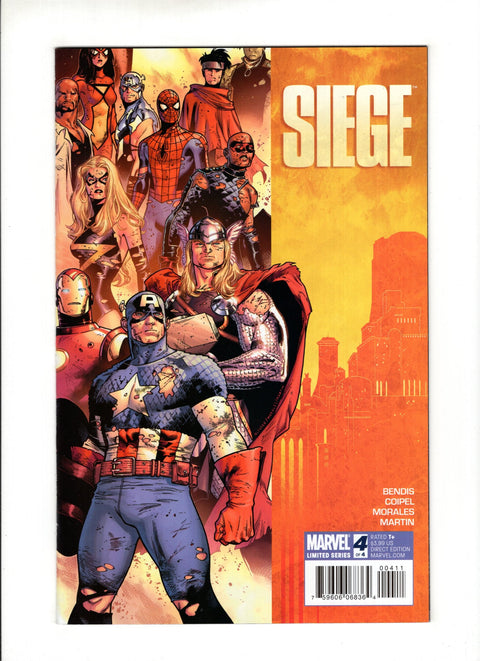 Siege, Vol. 1 #4A Marvel Comics 2010
