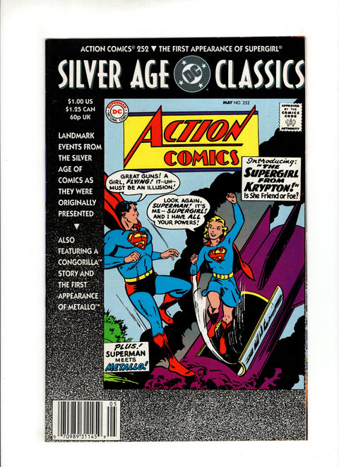 DC Silver Age Classics #NN Action Comics #252 DC Comics 1992