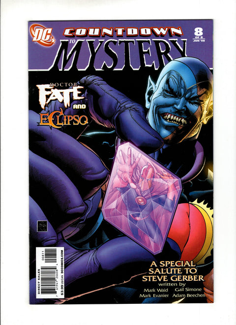Countdown to Mystery #8  DC Comics 2008