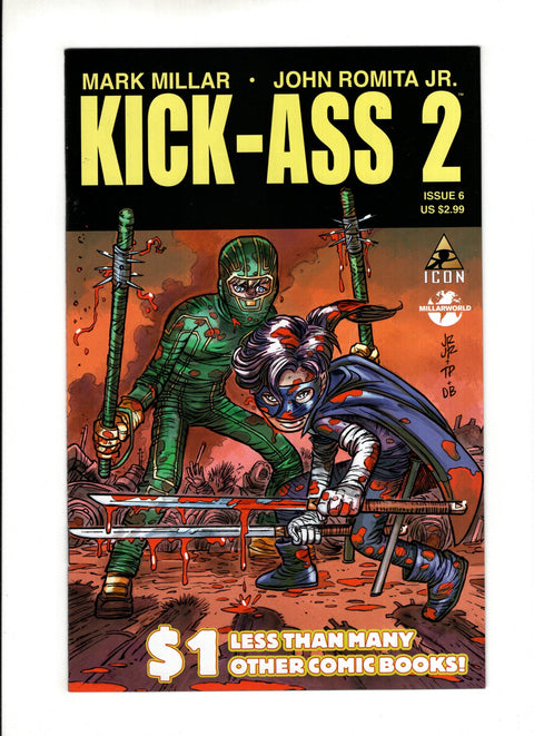 Kick-Ass 2 #6A John Romita Jr. Regular Cover Marvel Comics 2011