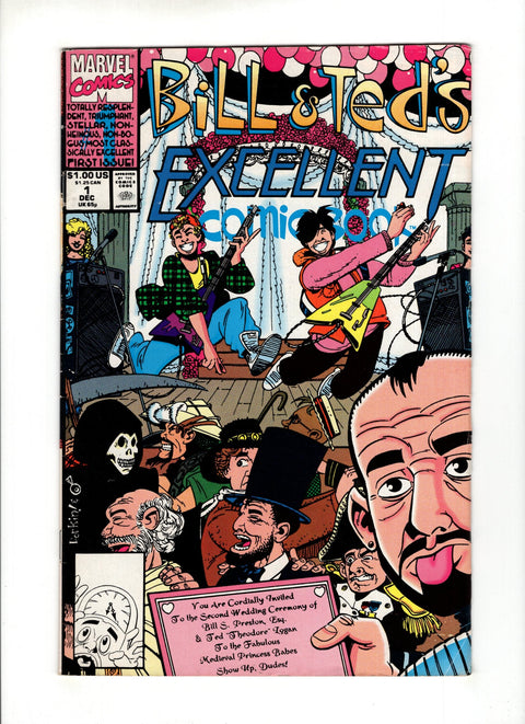 Bill & Ted's Excellent Comic Book #1A Marvel Comics 1991