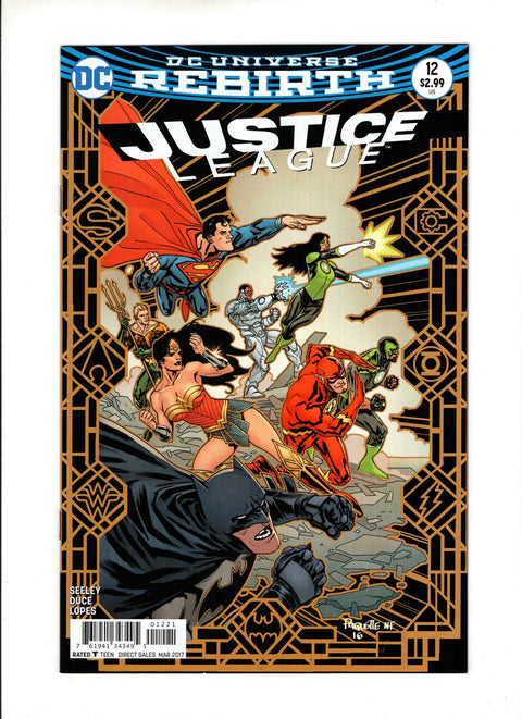 Justice League, Vol. 2 #12B DC Comics 2017