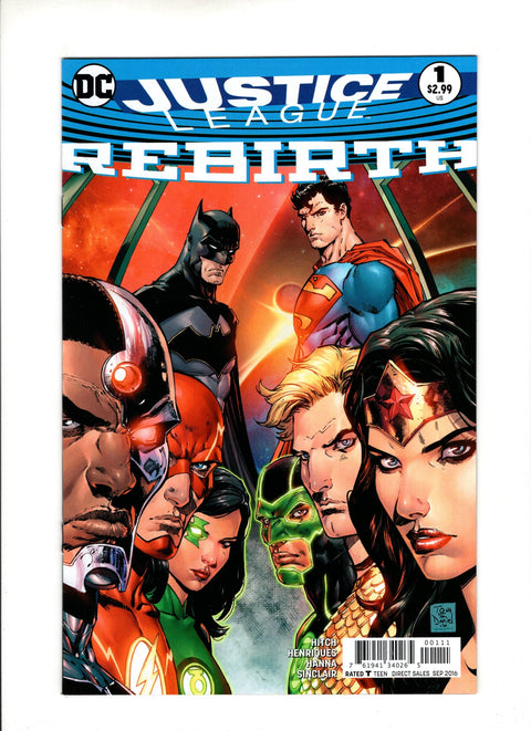 Justice League Rebirth #1A DC Comics 2016