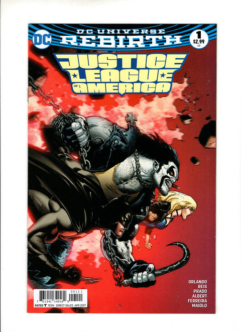 Justice League Of America, Vol. 5 #1B DC Comics 2017