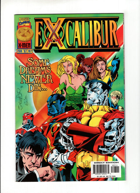 Excalibur, Vol. 1 #107A Marvel Comics 1997