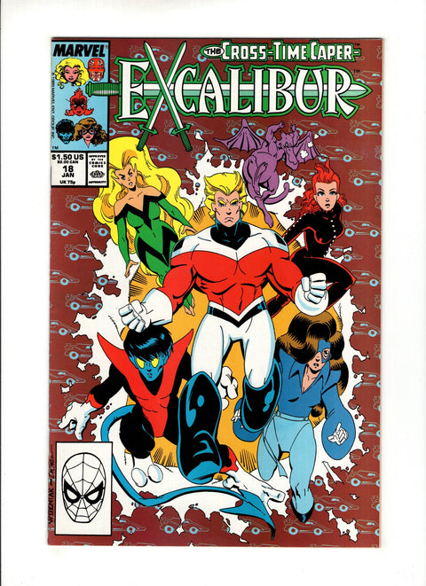 Excalibur, Vol. 1 #18A Marvel Comics 1989