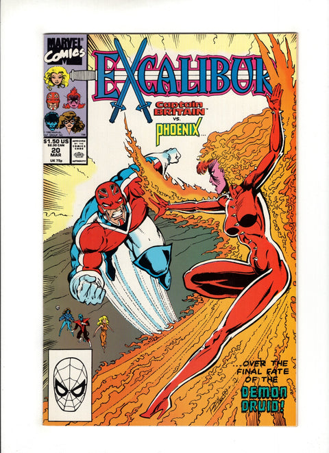 Excalibur, Vol. 1 #20A Marvel Comics 1990