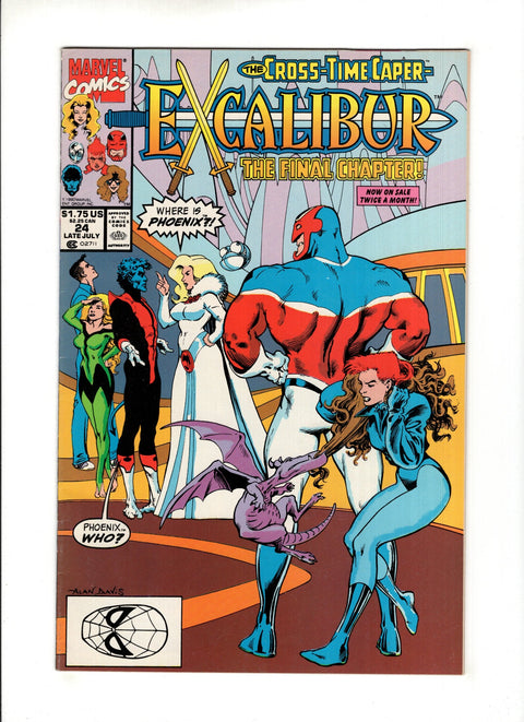 Excalibur, Vol. 1 #24A Marvel Comics 1990
