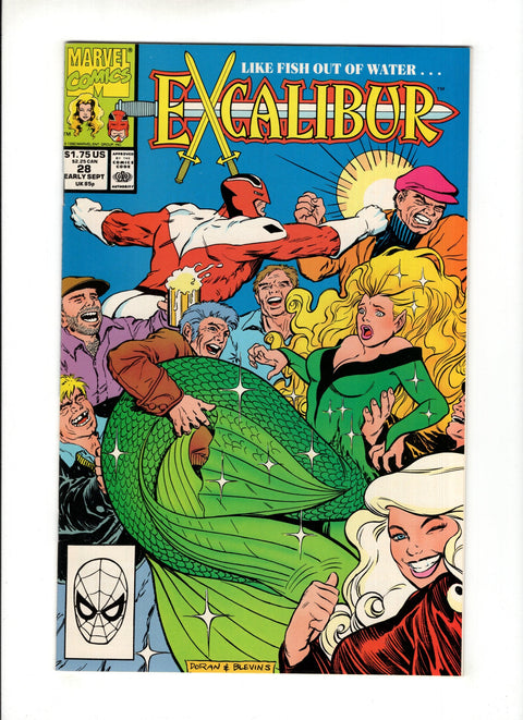 Excalibur, Vol. 1 #28A Marvel Comics 1990