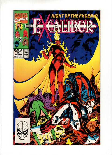 Excalibur, Vol. 1 #29A Marvel Comics 1990