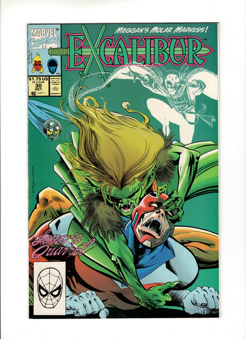 Excalibur, Vol. 1 #30A Marvel Comics 1990